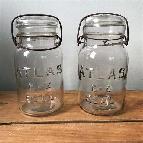 atlas glass canning jars|More.